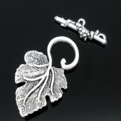 1x Kapittel Slot Donker Zilver