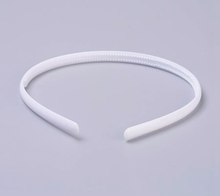 1x Acryl diadeem Wit breedte 11 mm