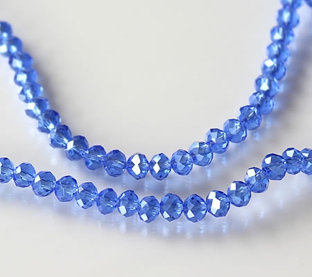 Snoertje 150 stuks Facet Lila Blauw