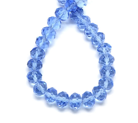 Snoertje 150 stuks Facet Blauw