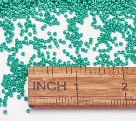 10 gram Japanse Glaskraaltjes MAT Groen