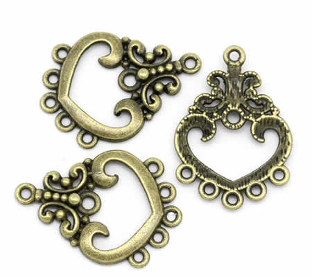 1x Ornament Bronskleurig 1-5