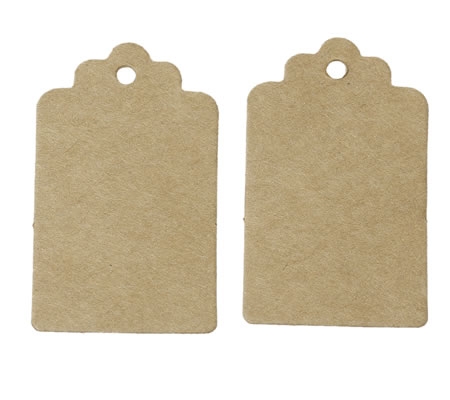 25x Kleine Labels/kaartjes Zonder Tekst