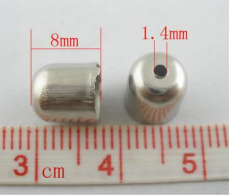 2x Kapjes Donkerzilver