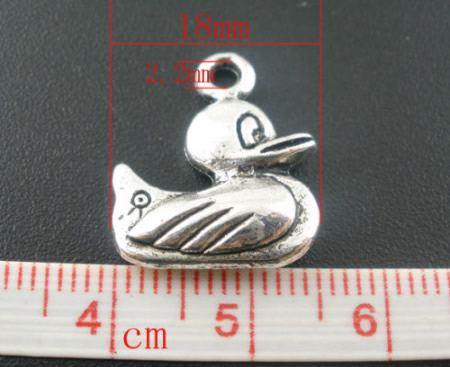 Bedel Eendje Donker Zilver