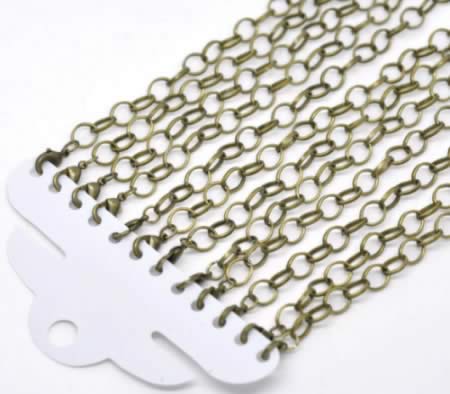 1x Armbandje Brons 20 cm