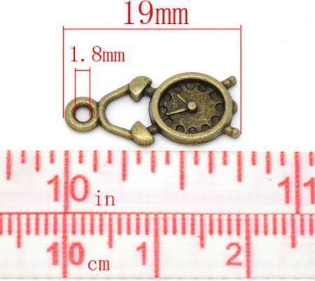 1x Bedel Klokje Brons