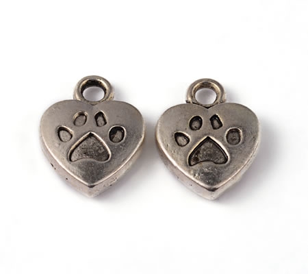 1x Bedel -Love my Dog- Hartje