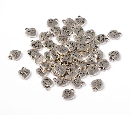 1x Bedel -Love my Dog- Hartje