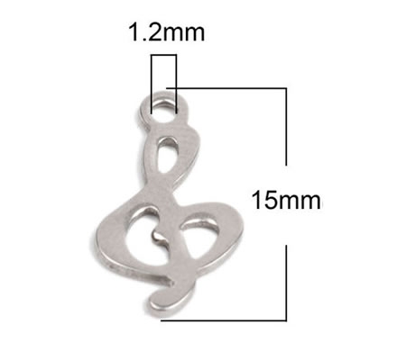 Bedel muzieksleutel RVS