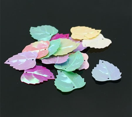 8 gram (100 stuks) Pailletten Mix blad