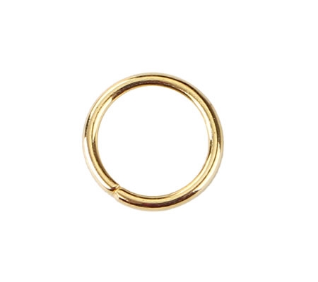 20 stuks Open ring Goudkleurig 12 x 1.2 mm