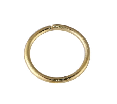 10 stuks Open ring Goudkleurig 16 x 1.5 mm