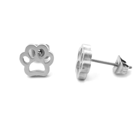 1 Paar Stekertjes RVS pootje