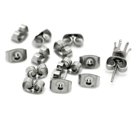 100 stuks stoppertjes RVS (50 paar)