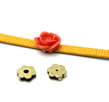 1x Sliderkraaltje Brons