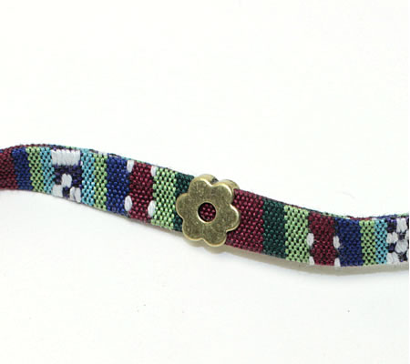 50 cm Platte band gekleurd 11 mm