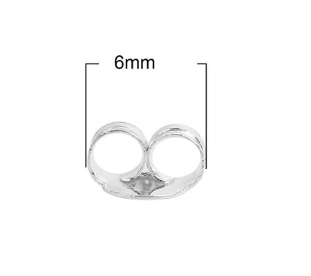 1 paar Sterling Zilver Stoppertjes