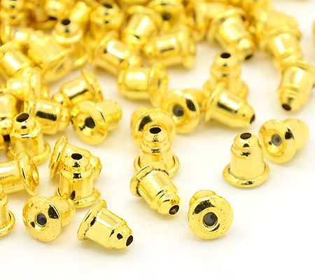 20 stuks stoppertjes Goudkleurig (10 paar)