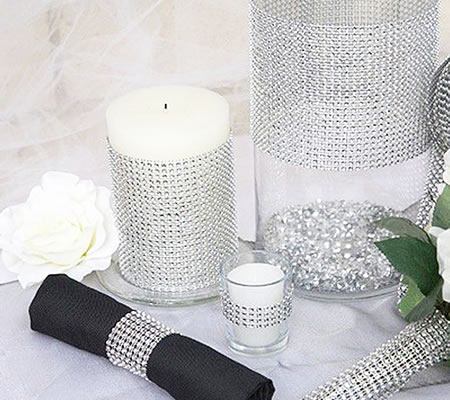 Glitter Matje Oudroze 12 x 90 cm