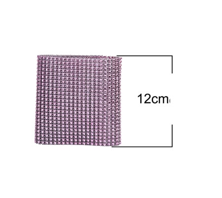 Glitter Matje Oudroze 12 x 90 cm