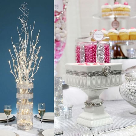 Glitter Matje Zwart  12 x 90 cm