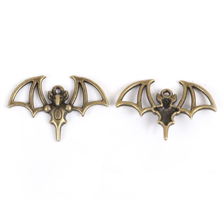 1x Bedel Vleermuis Brons