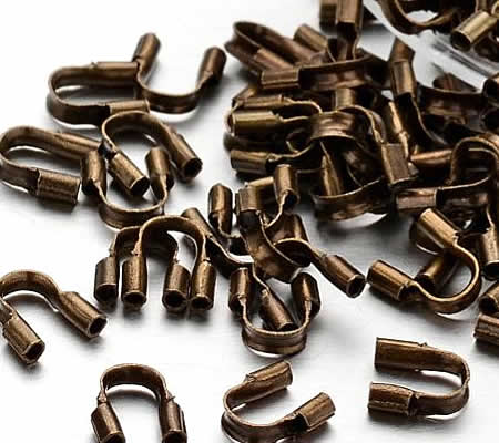 20x Draadbeschermers Brons