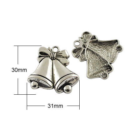 1x Grote Bedel Kerstklokjes