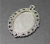 bedelhanger voor cabochon 18 x 24 mm